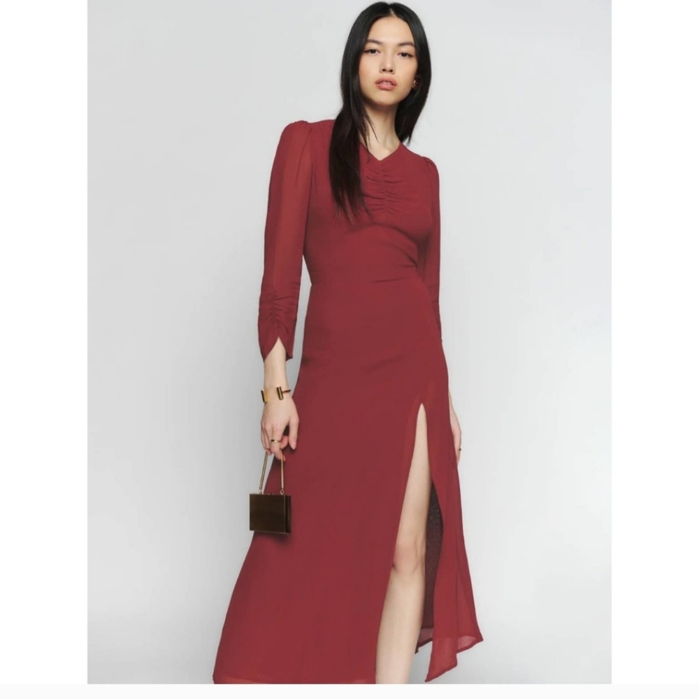 Reformation midi dress, size 2